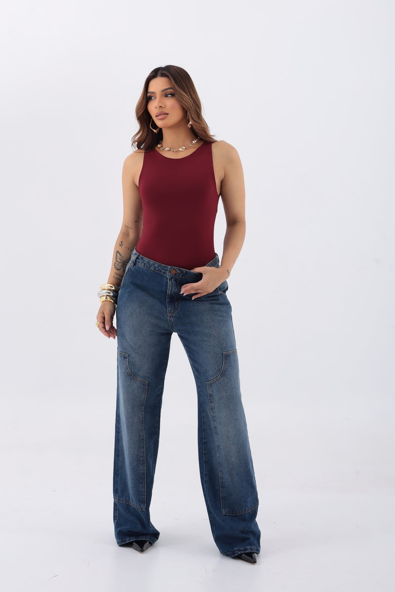 Blusa Decote Costas