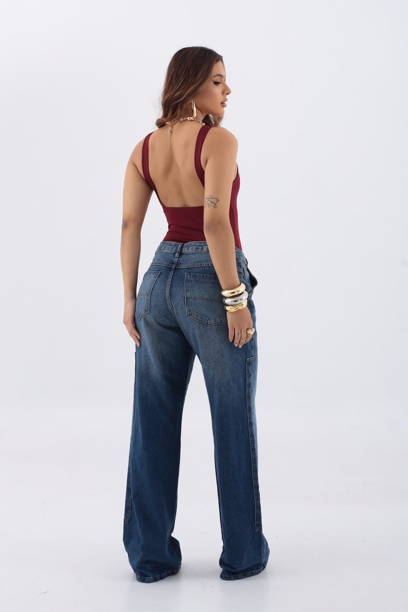Blusa Decote Costas