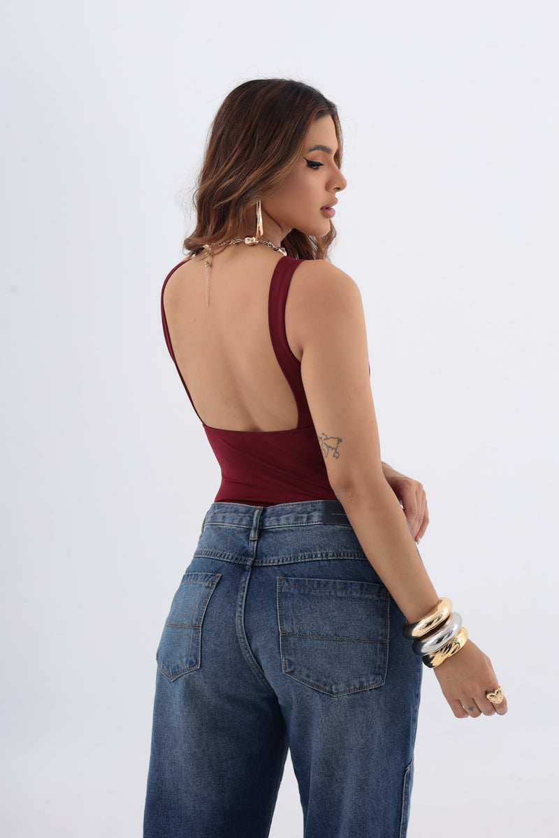 Blusa Decote Costas
