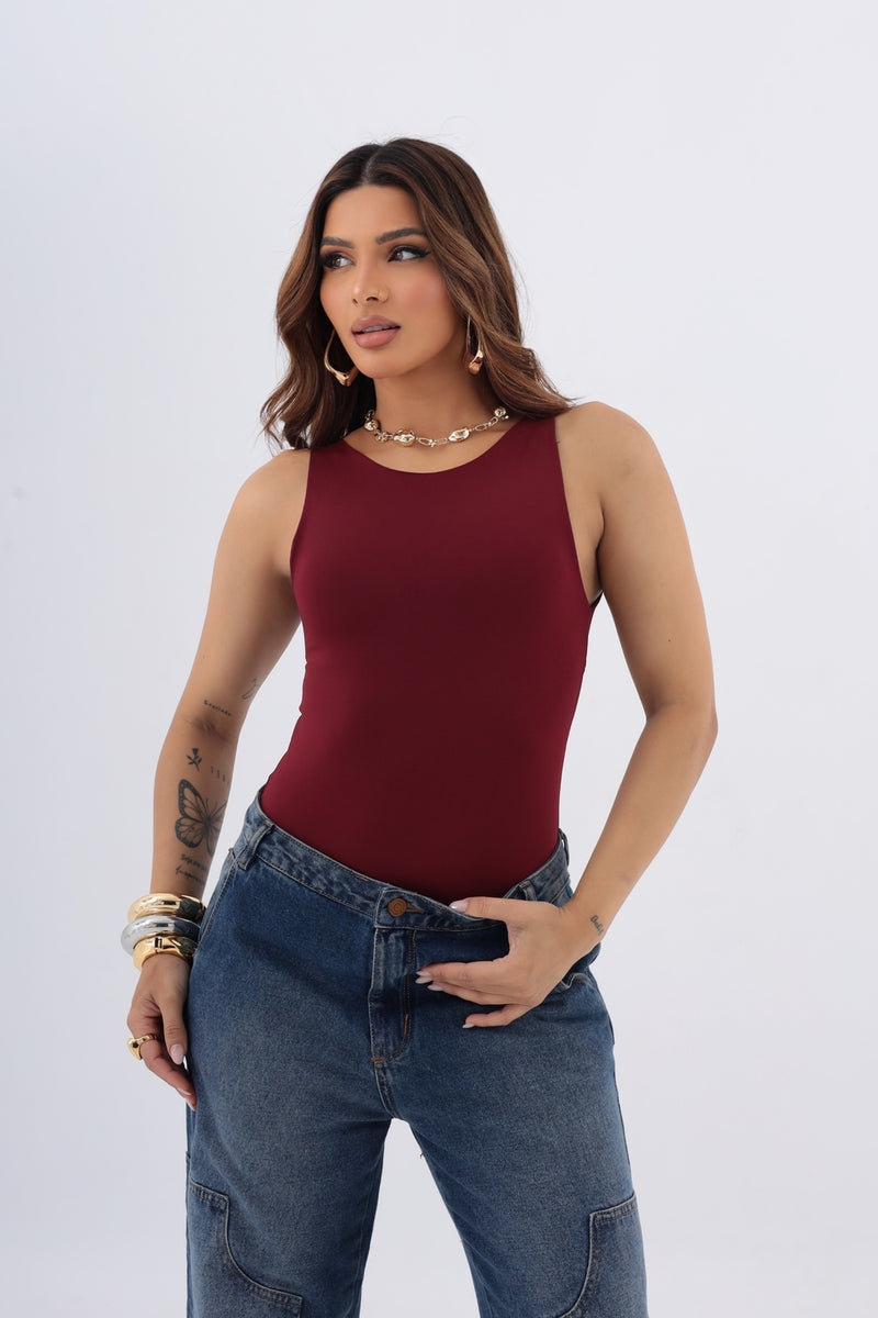 Blusa Decote Costas
