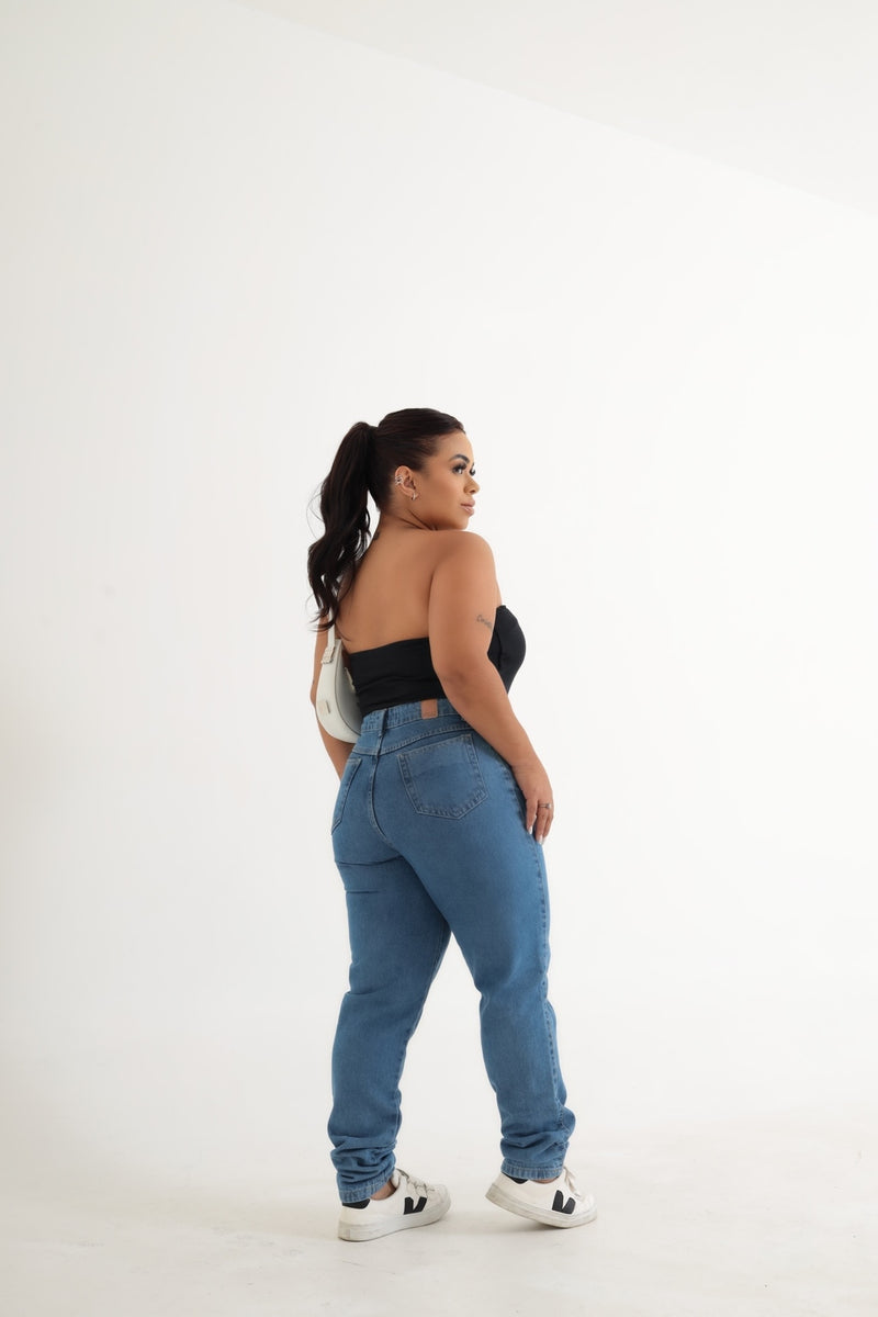Calça Jeans Mom