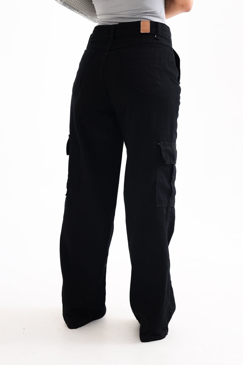 Calça Cargo Jeans