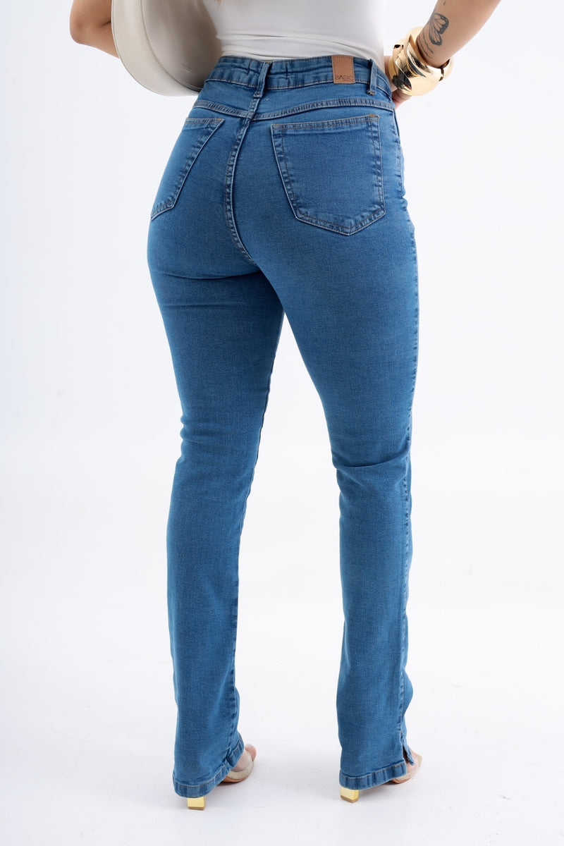 Calça Jeans Flare