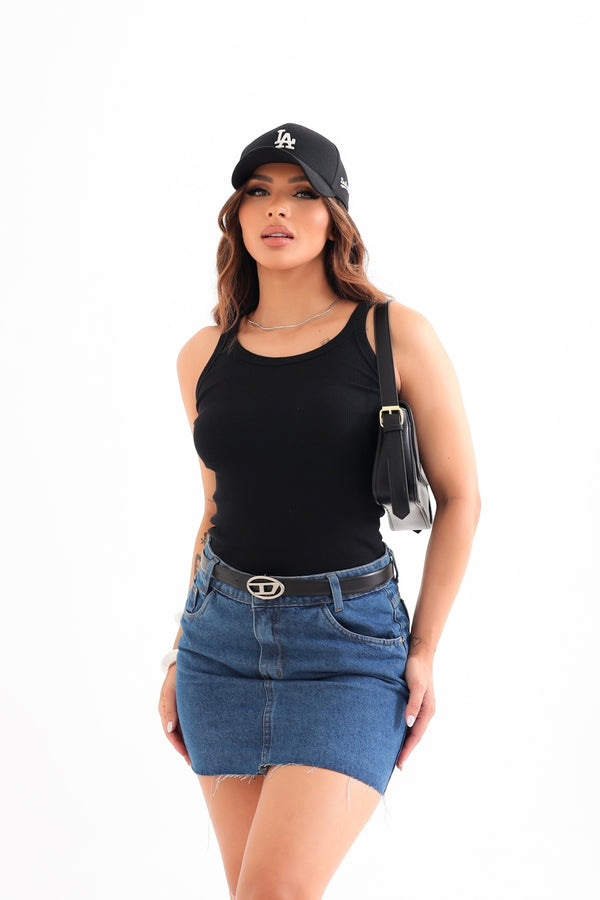 Mini Saia Jeans
