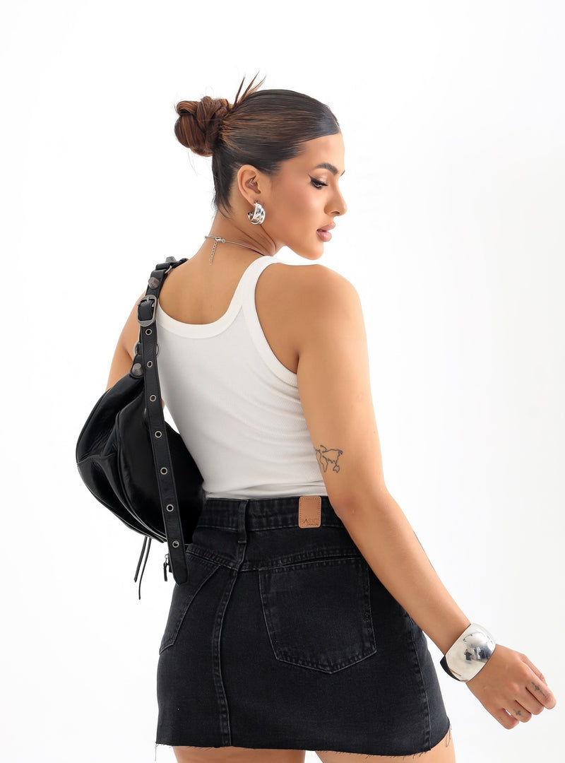 Mini Saia Jeans