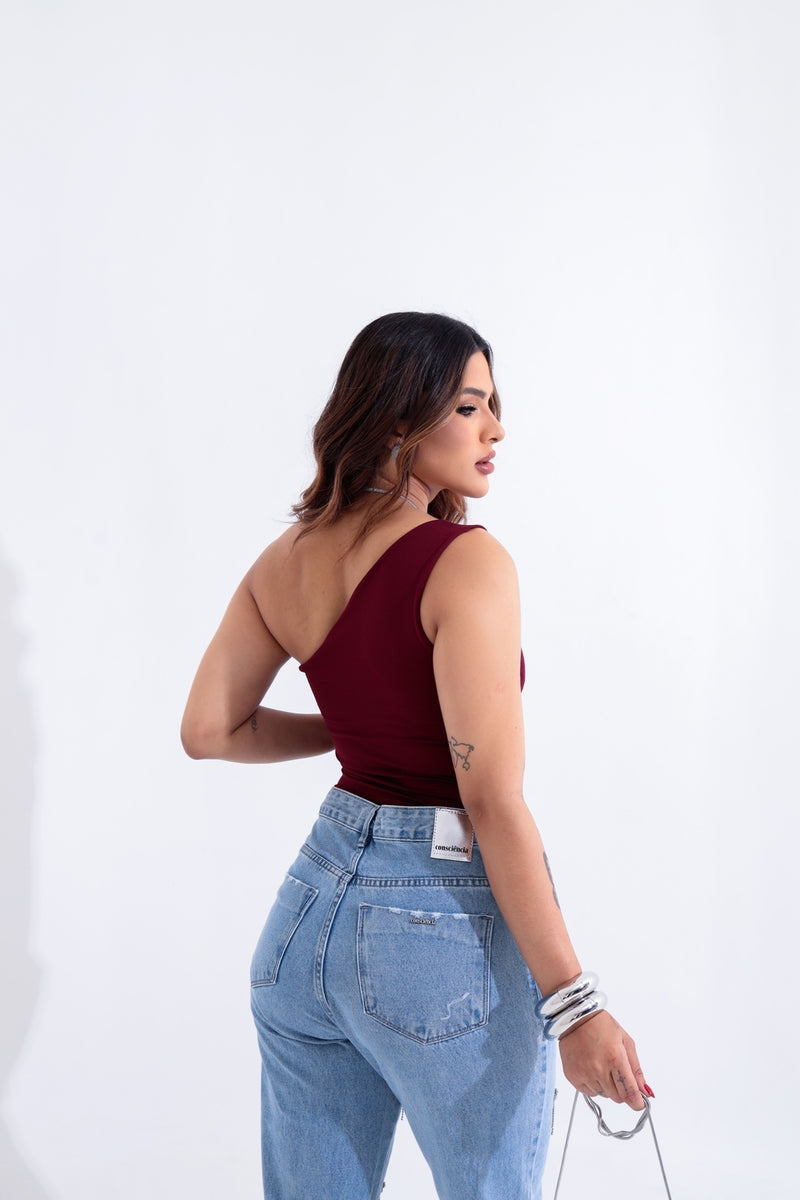 Blusa Ombro Único