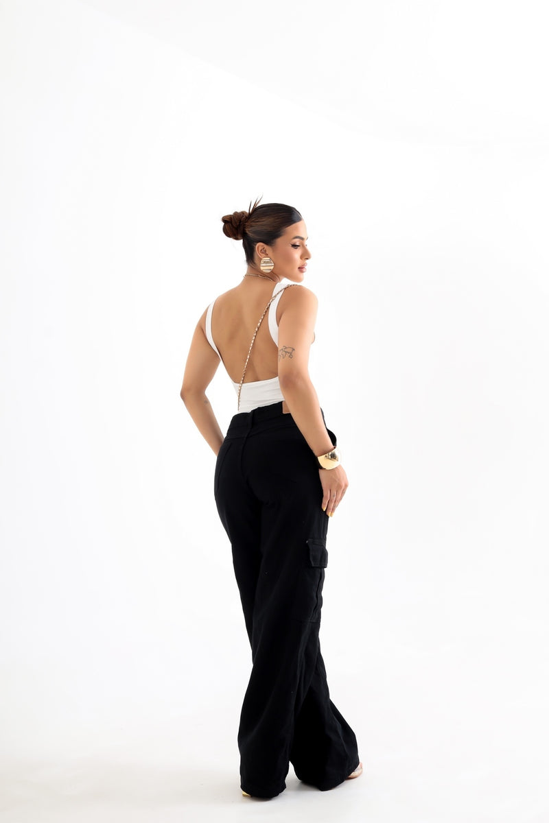 Blusa Decote Costas
