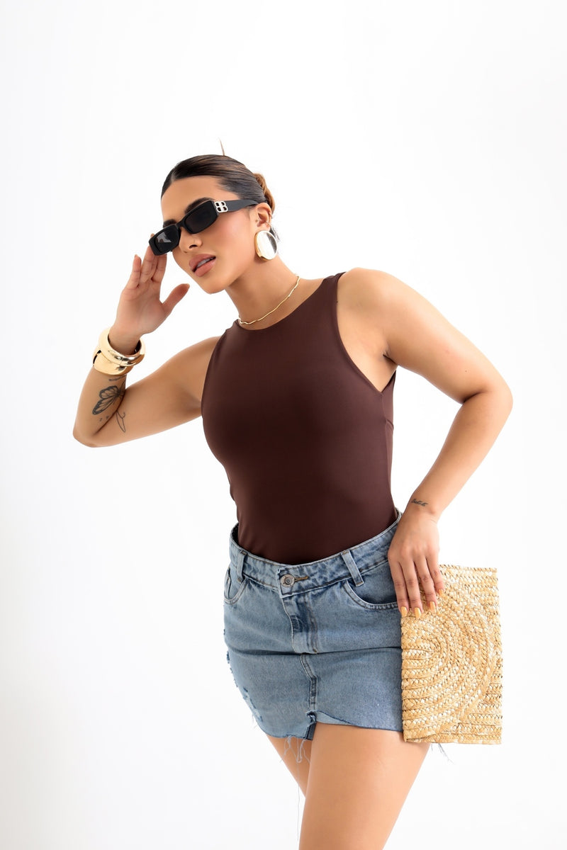 Blusa Decote Costas