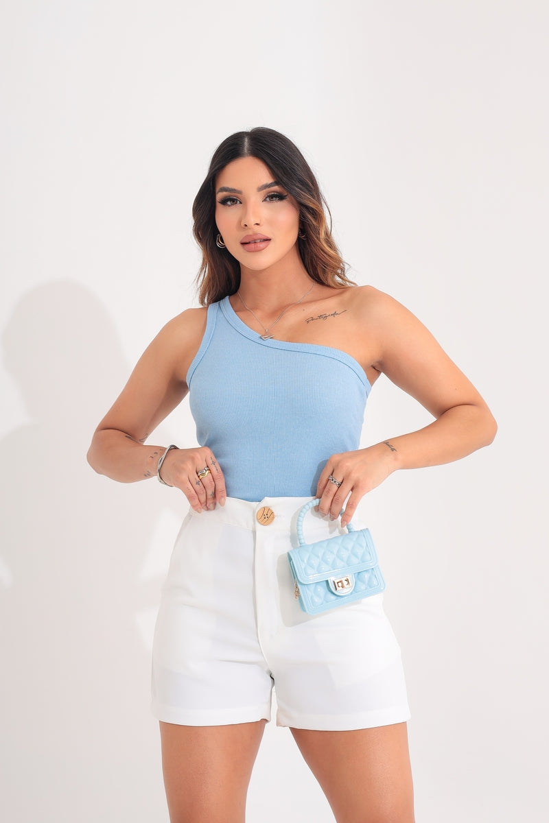 Blusa Decote Ombro Só