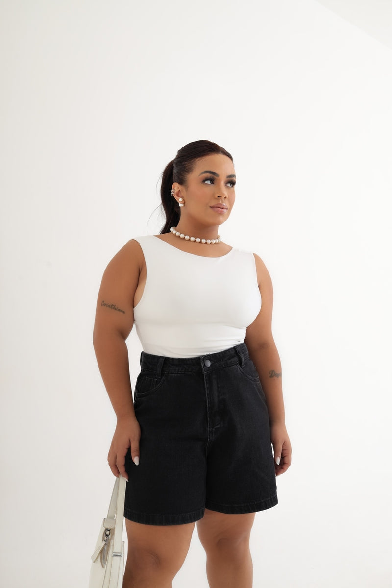 Blusa Decote Costas