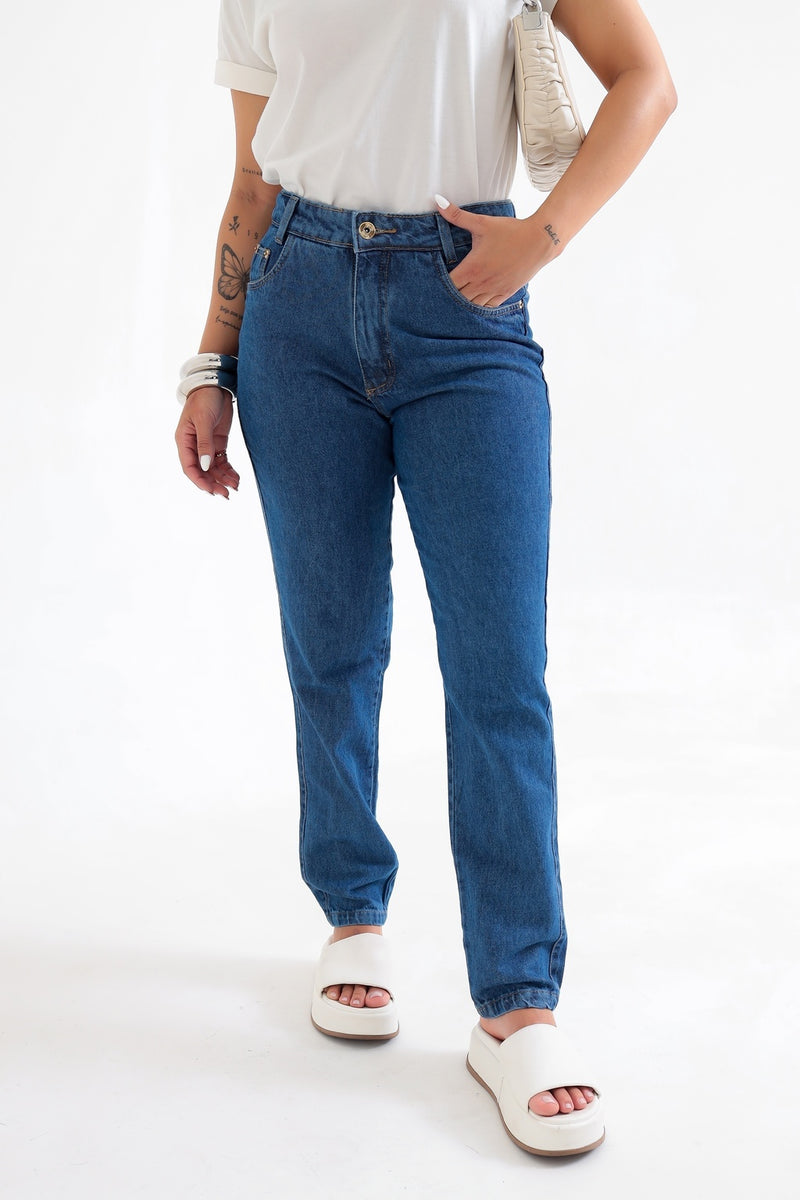 Calça Jeans Mom