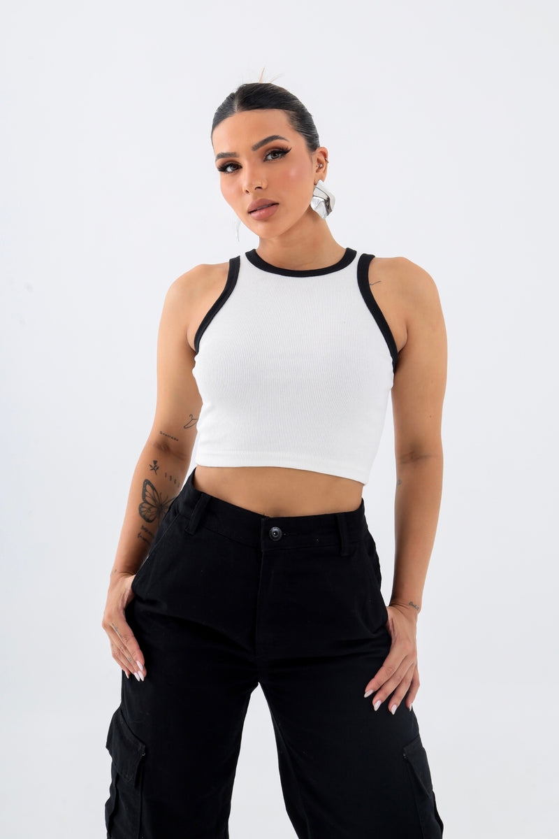 Cropped Bicolor