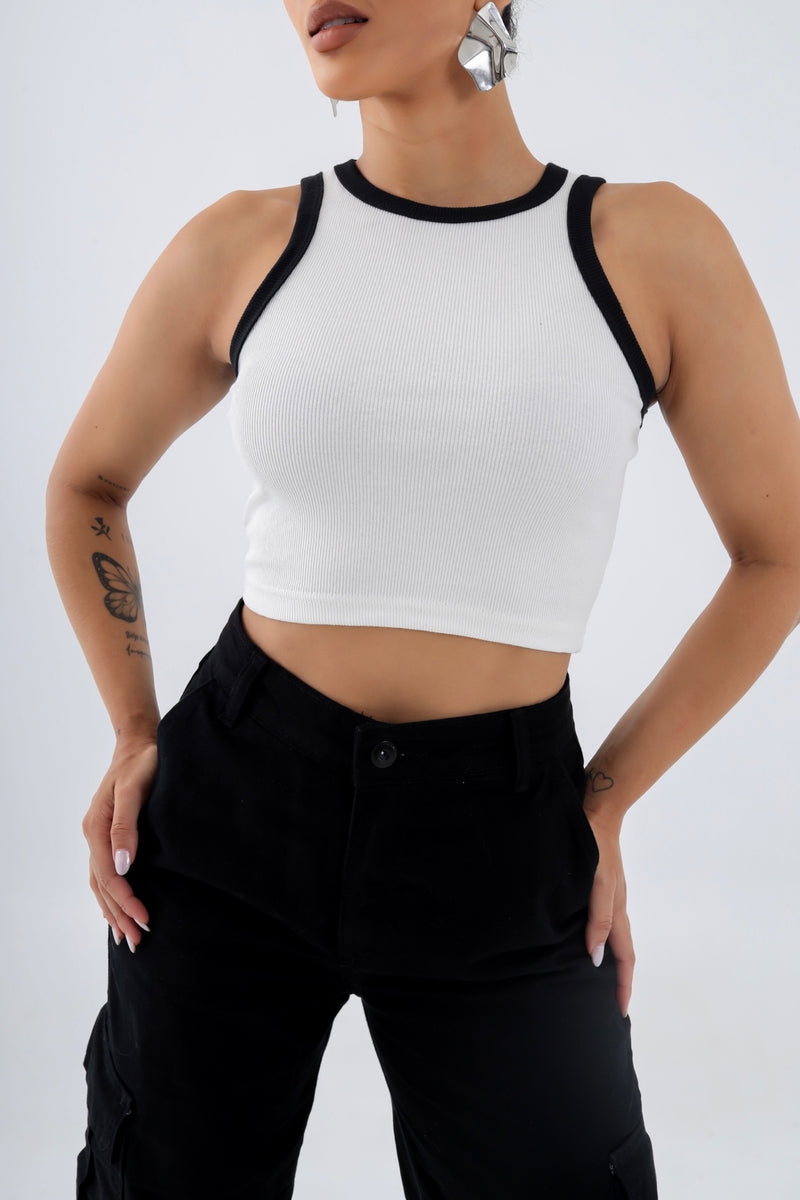 Cropped Bicolor