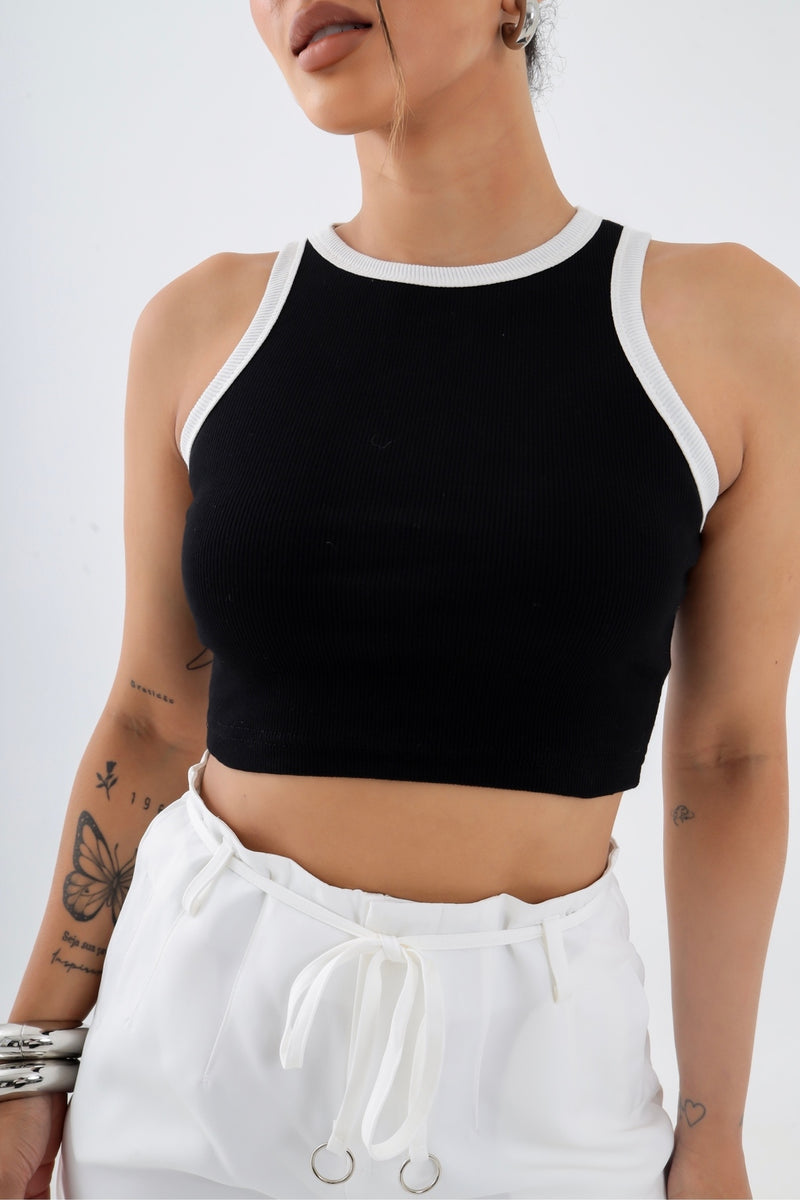 Cropped Bicolor