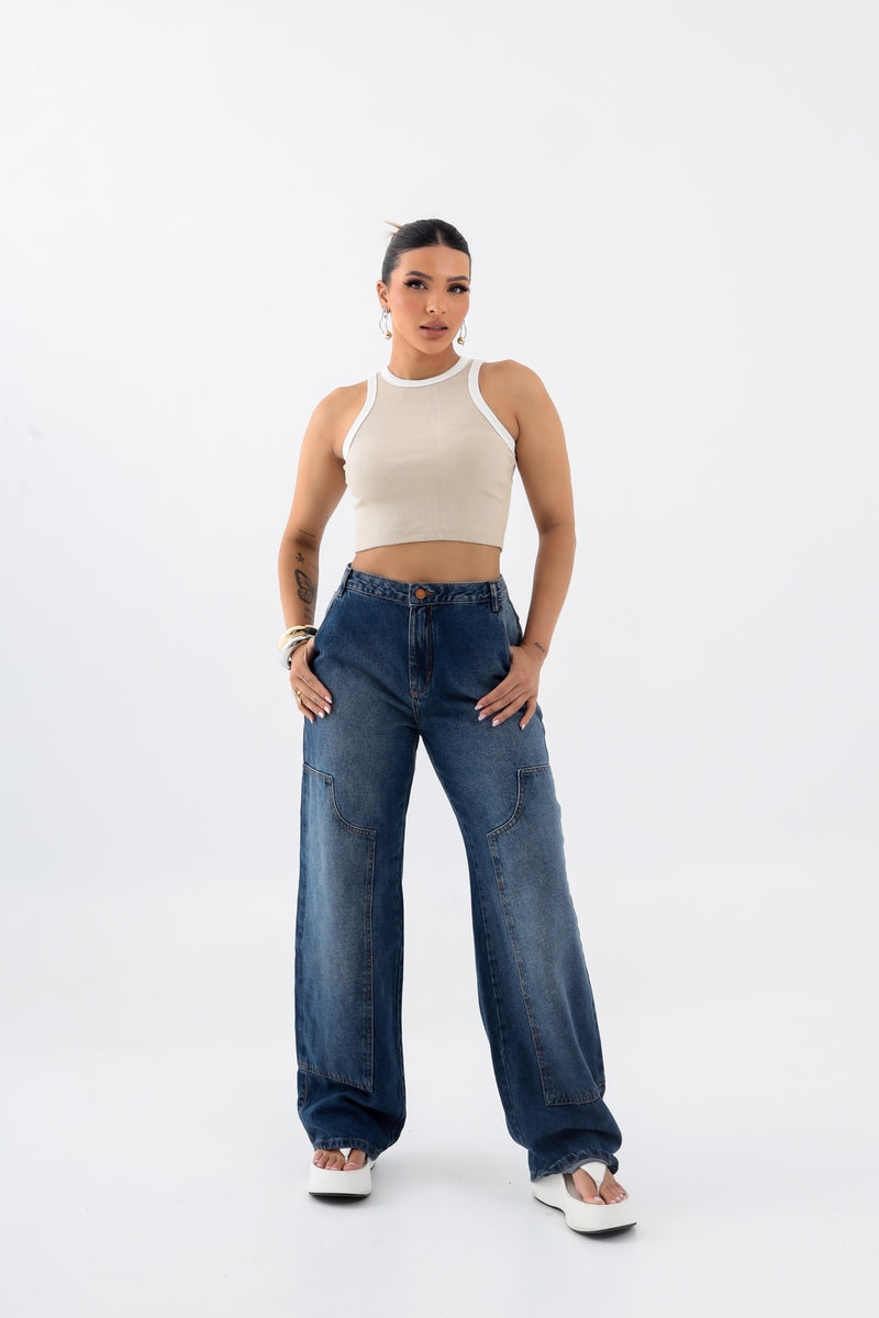 Cropped Bicolor