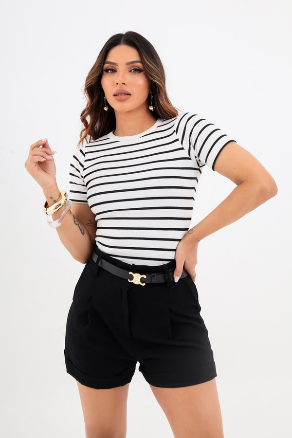 Camiseta Listrada