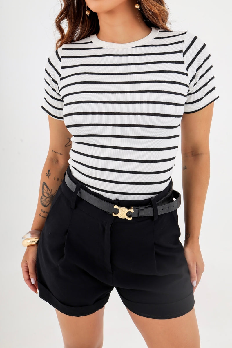 Camiseta Listrada