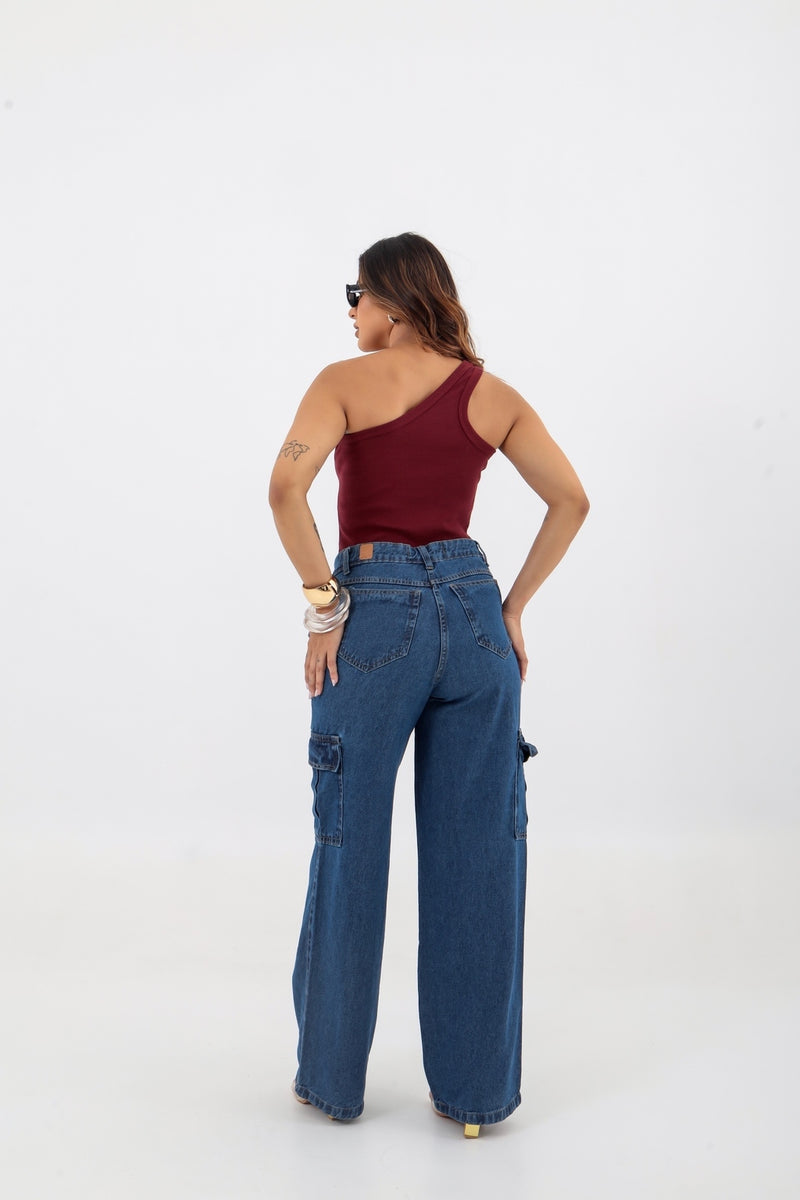 Blusa Decote Ombro Só