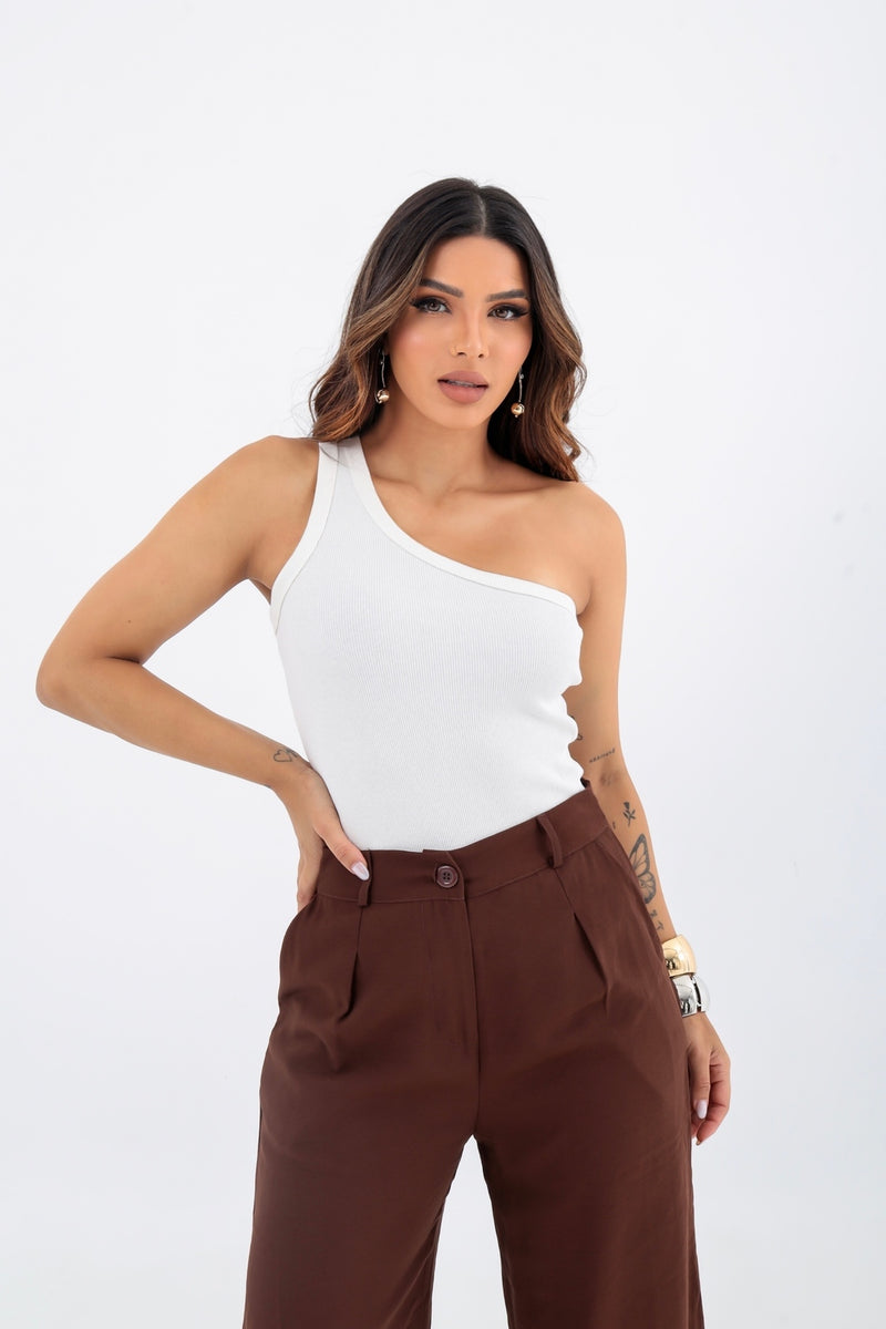 Blusa Decote Ombro Só