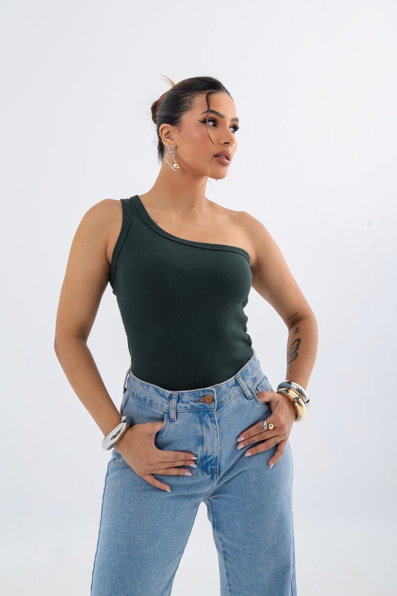 Blusa Decote Ombro Só