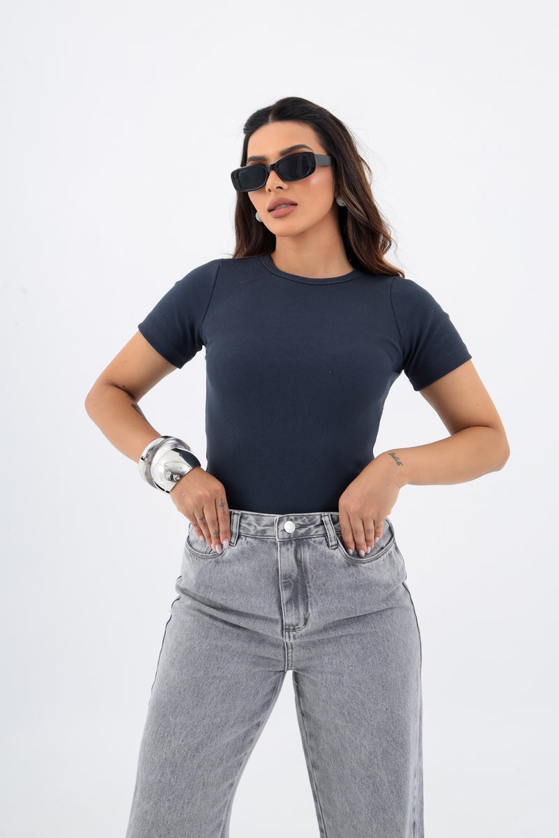 Camiseta Básica Canelada