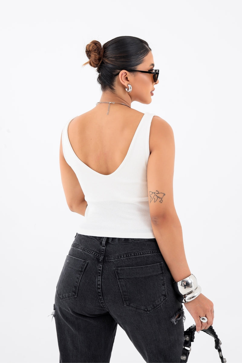Blusa Decote V