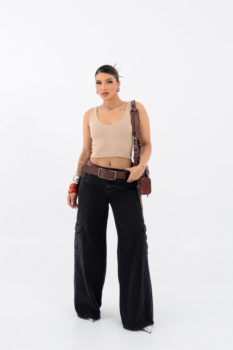 Blusa Decote V