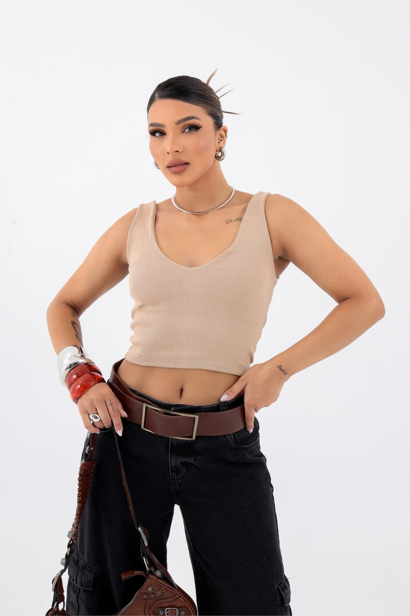 Blusa Decote V