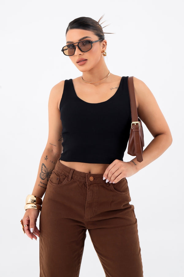 Blusa Decote V