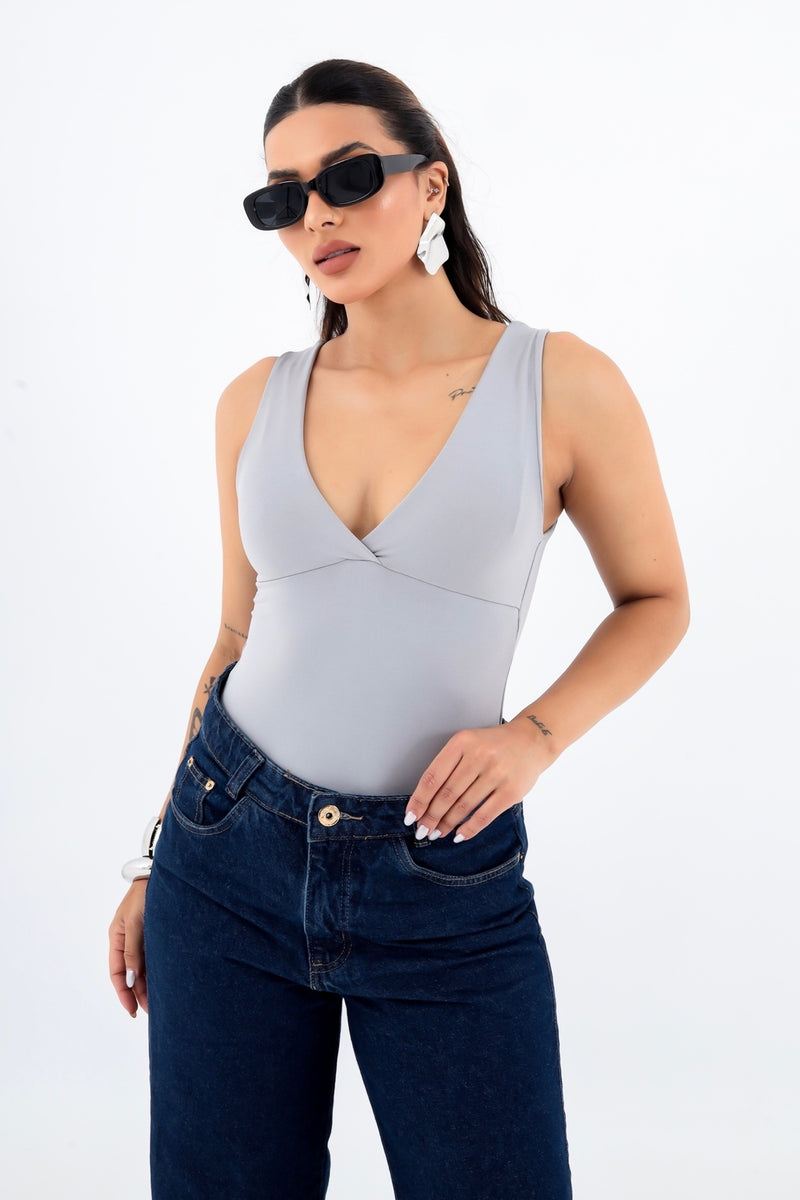 Blusa Decote V Suplex