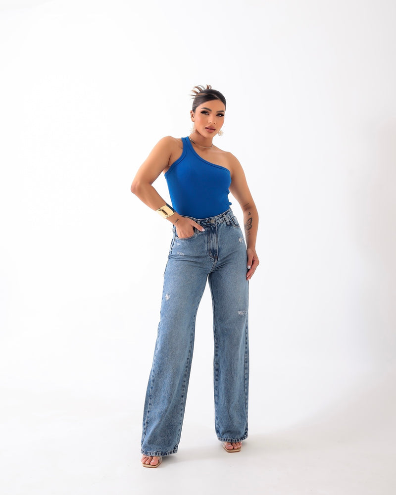Blusa Decote Ombro Só