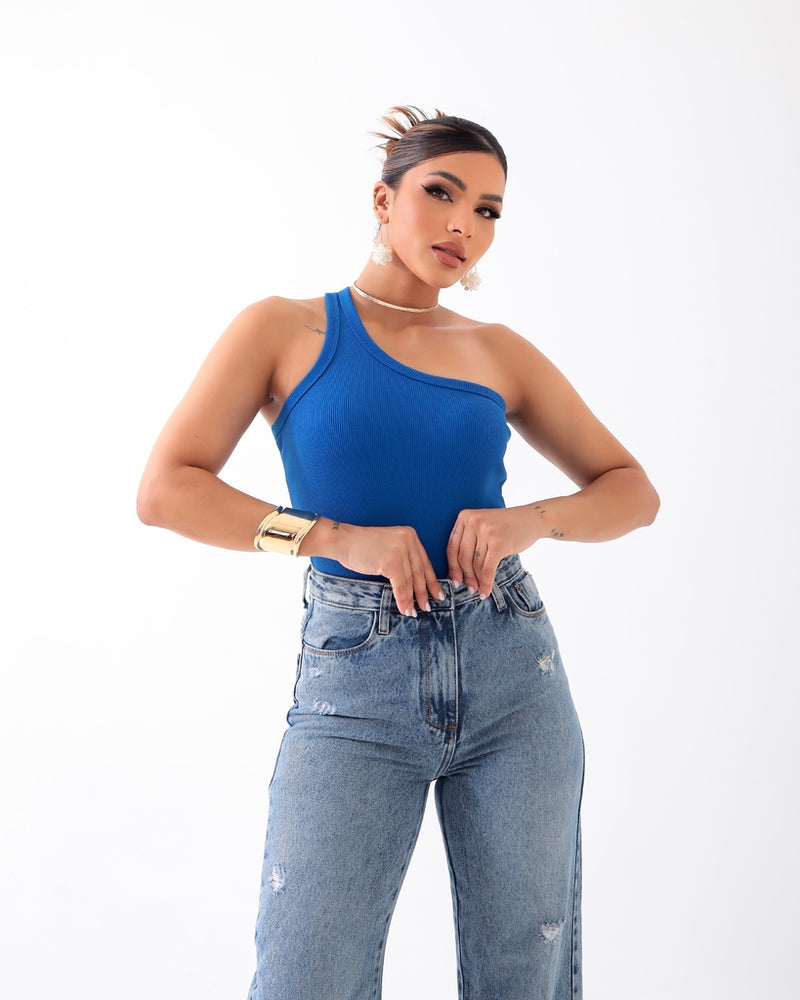Blusa Decote Ombro Só